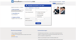 Desktop Screenshot of betaalbareaccountants.com
