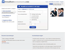 Tablet Screenshot of betaalbareaccountants.com